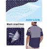 imageLzzidou Fishing Shirts for Men UPF 50 Short Sleeve Button Down Print Hawaiian Camp Shirt with Breathable Back VentNavy Anchor Rudder
