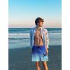 imageLzzidou Men Swim Trunks with Compresssion Liner 7 Inch Inseam Board Shorts Bathing Suit with Zipper PocketsBlue