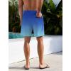 imageLzzidou Men Swim Trunks with Compresssion Liner 7 Inch Inseam Board Shorts Bathing Suit with Zipper PocketsBlue