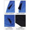 imageLzzidou Men Swim Trunks with Compresssion Liner 7 Inch Inseam Board Shorts Bathing Suit with Zipper PocketsBlue