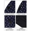 imageLzzidou Men Swim Trunks with Compresssion Liner 7 Inch Inseam Board Shorts Bathing Suit with Zipper PocketsTropic