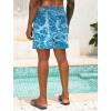 imageLzzidou Men Swim Trunks with Mesh Liner 5 Inch Inseam Board Shorts Quick Dry Bathing SuitJelly Sea
