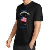 imageLzzidou Mens 4th of July Shirts American Flag Patriotic Shirts Short Sleeve USA Memorial Day Cotton T ShirtsIndependence