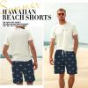 imageLzzidou Mens American Flag Swim Trunks USA 4th of July Patriotic Board Shorts Quick Dry Lined Beach ShortsPatrioticgreat Seal