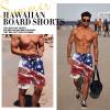 imageLzzidou Mens American Flag Swim Trunks USA 4th of July Patriotic Board Shorts Quick Dry Lined Beach ShortsPatrioticusa Flag