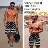imageLzzidou Mens American Flag Swim Trunks USA 4th of July Patriotic Board Shorts Quick Dry Lined Beach ShortsPatrioticwhite Black