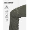 imageLzzidou Mens Lightweight Joggers with Zipper Pockets Drawstring Elastic Waistband Sweatpants Running Hiking Athletic CasualSage Green
