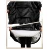 imageLzzidou Oversized Blanket Hoodie for Women Two Layers Cozy Flannel Sherpa Wearable Blanket Sweatshirt AdultSolid Black