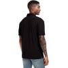imageMens Golf Polo Shirts UPF 50 Short Sleeve Dri Fit Polos Stretch Performance Collared Golf Casual Work Business WearBlack