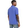 imageMens Golf Polo Shirts UPF 50 Short Sleeve Dri Fit Polos Stretch Performance Collared Golf Casual Work Business WearBlue