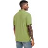 imageMens Golf Polo Shirts UPF 50 Short Sleeve Dri Fit Polos Stretch Performance Collared Golf Casual Work Business WearLight Moss Green