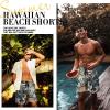 imageMens Swim Trunks Hawaiian Bathing Mesh Lining Suit Swimsuits Beach Shorts with PocketsBanana Leaves