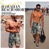 imageMens Swim Trunks Hawaiian Bathing Mesh Lining Suit Swimsuits Beach Shorts with PocketsBanana Leaves