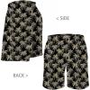 imageMens Swim Trunks Hawaiian Bathing Mesh Lining Suit Swimsuits Beach Shorts with PocketsBlackall Tree
