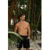 imageMens Swim Trunks Hawaiian Bathing Mesh Lining Suit Swimsuits Beach Shorts with PocketsBlackcoconut Tree