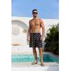 imageMens Swim Trunks Hawaiian Bathing Mesh Lining Suit Swimsuits Beach Shorts with PocketsCheers