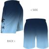 imageMens Swim Trunks Hawaiian Bathing Mesh Lining Suit Swimsuits Beach Shorts with PocketsColor Rampblue