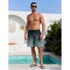 imageMens Swim Trunks Hawaiian Bathing Mesh Lining Suit Swimsuits Beach Shorts with PocketsColor Rampgreen