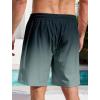 imageMens Swim Trunks Hawaiian Bathing Mesh Lining Suit Swimsuits Beach Shorts with PocketsColor Rampgreen