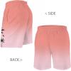 imageMens Swim Trunks Hawaiian Bathing Mesh Lining Suit Swimsuits Beach Shorts with PocketsColor Ramppink
