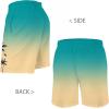 imageMens Swim Trunks Hawaiian Bathing Mesh Lining Suit Swimsuits Beach Shorts with PocketsColor Rampyellow