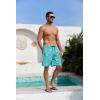 imageMens Swim Trunks Hawaiian Bathing Mesh Lining Suit Swimsuits Beach Shorts with PocketsDiving