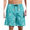 imageMens Swim Trunks Hawaiian Bathing Mesh Lining Suit Swimsuits Beach Shorts with PocketsDiving