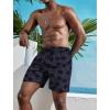 imageMens Swim Trunks Hawaiian Bathing Mesh Lining Suit Swimsuits Beach Shorts with PocketsGreypalm Tree
