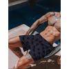 imageMens Swim Trunks Hawaiian Bathing Mesh Lining Suit Swimsuits Beach Shorts with PocketsGreypalm Tree
