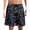 imageMens Swim Trunks Hawaiian Bathing Mesh Lining Suit Swimsuits Beach Shorts with PocketsNavy Tree