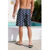 imageMens Swim Trunks Hawaiian Bathing Mesh Lining Suit Swimsuits Beach Shorts with PocketsNavy Whale