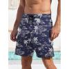 imageMens Swim Trunks Hawaiian Bathing Mesh Lining Suit Swimsuits Beach Shorts with PocketsNavytree