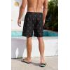 imageMens Swim Trunks Hawaiian Bathing Mesh Lining Suit Swimsuits Beach Shorts with PocketsPink Flamingo