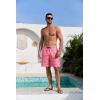 imageMens Swim Trunks Hawaiian Bathing Mesh Lining Suit Swimsuits Beach Shorts with PocketsShark