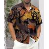 imageMens Vintage Bowling Shirt 1950s Retro Rockabilly Style Short Sleeve Button Down Music Hawaiian ShirtsHalloweenvillage