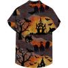 imageMens Vintage Bowling Shirt 1950s Retro Rockabilly Style Short Sleeve Button Down Music Hawaiian ShirtsHalloweenvillage