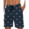 imageLzzidou Mens American Flag Swim Trunks USA 4th of July Patriotic Board Shorts Quick Dry Lined Beach ShortsPatrioticgreat Seal