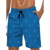 imageMens Swim Trunks Hawaiian Bathing Mesh Lining Suit Swimsuits Beach Shorts with PocketsAnchor
