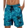 Lake Blue Palm Tree