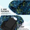 imageBoys Swim Trunks with Compression Liner Boys Stretch Swim Shorts Quick Dry 2 in 1 Beach Shorts 417 Y80s Dinosaur