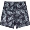 imageBoys Swim Trunks with Compression Liner Boys Stretch Swim Shorts Quick Dry 2 in 1 Beach Shorts 417 YBlack American Flag