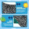 imageBoys Swim Trunks with Compression Liner Boys Stretch Swim Shorts Quick Dry 2 in 1 Beach Shorts 417 YBlack Galaxy