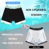 imageBoys Swim Trunks with Compression Liner Boys Stretch Swim Shorts Quick Dry 2 in 1 Beach Shorts 417 YDice Leaves