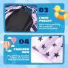 imageBoys Swim Trunks with Compression Liner Boys Stretch Swim Shorts Quick Dry 2 in 1 Beach Shorts 417 YGradient Usa Flag