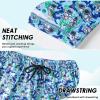 imageBoys Swim Trunks with Compression Liner Boys Stretch Swim Shorts Quick Dry 2 in 1 Beach Shorts 417 YOcean Space