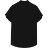 imageLzzidou 4th of July Shirts for Men Patriotic American Flag Shirts USA Memorial Day ShirtPatrioticblack Flag
