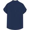 imageLzzidou 4th of July Shirts for Men Patriotic American Flag Shirts USA Memorial Day ShirtPatrioticnavy