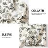 imageMens Casual Button Down Shirts Regular Fit Short Sleeve Hawaiian Shirt for MenDinosaur