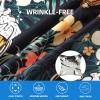 imageMens Casual Button Down Shirts Regular Fit Short Sleeve Hawaiian Shirt for MenLeaf Beer
