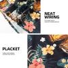 imageMens Casual Button Down Shirts Regular Fit Short Sleeve Hawaiian Shirt for MenLeaf Beer